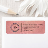 Elegant Custom Business Return Address Label (Insitu)