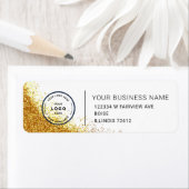 Elegant Custom Business Return Address Label (Insitu)