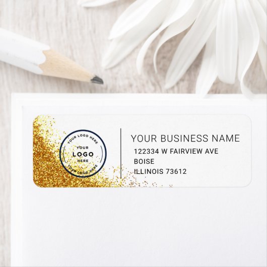Elegant Custom Business Return Address Label (Insitu)