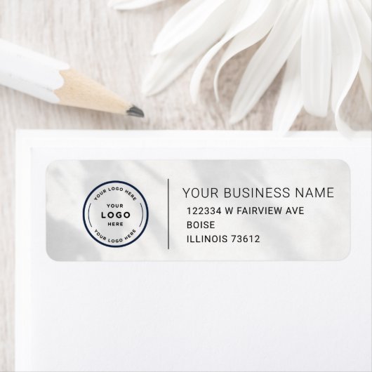Elegant Custom Business Return Address Label (Insitu)