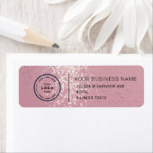 Elegant Custom Business Return Address Label (Insitu)