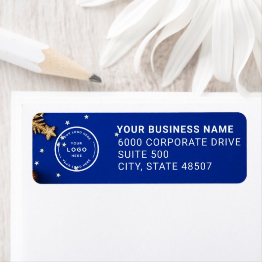 Elegant Custom Business Return Address Label (Insitu)
