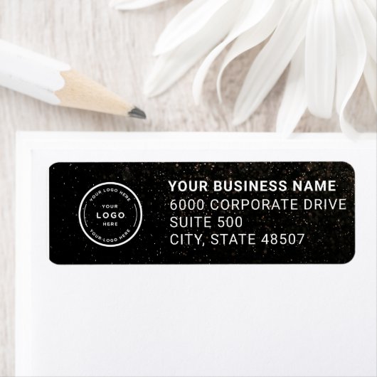 Elegant Custom Business Return Address Label (Insitu)