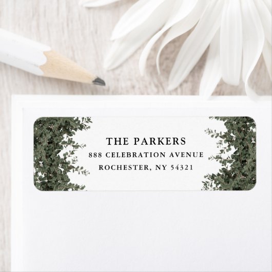 Elegant Custom Business Return Address Label (Insitu)