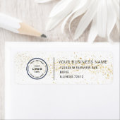 Elegant Custom Business Return Address Label (Insitu)