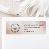 Elegant Custom Business Return Address Label (Insitu)