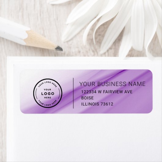 Elegant Custom Business Return Address Label (Insitu)