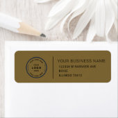 Elegant Custom Business Return Address Label (Insitu)