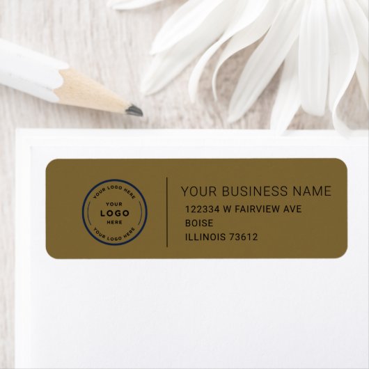 Elegant Custom Business Return Address Label (Insitu)