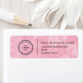Elegant Custom Business Return Address Label (Insitu)