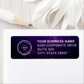 Elegant Custom Business Return Address Label (Insitu)
