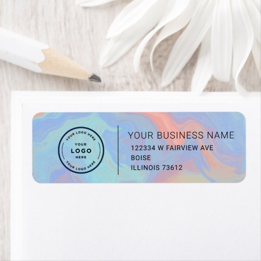 Elegant Custom Business Return Address Label (Insitu)