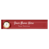 Elegant Custom Desk Name Plate Sign Naambordje (Voorkant)
