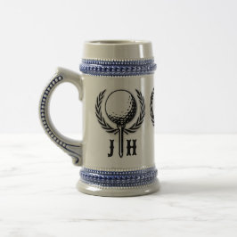 Elegant Custom Golf Monogram Design Bierpul