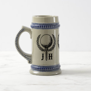 Elegant Custom Golf Monogram Design Bierpul