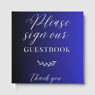 Elegant Custom Guest Book Gastenboek