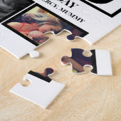Elegant Custom Happy Fathers Dag 9 Foto Collage Legpuzzel (Zijkant)