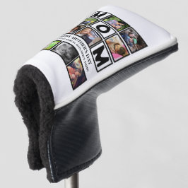 Elegant Custom Happy Mothers Dag 9 Foto Collage Golfheadcover