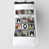 Elegant Custom Happy Mothers Dag 9 Foto Collage Golfheadcover (Draai 90)