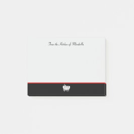 Elegant Custom Kitchen met Silverware Post-opmerki Post-it® Notes