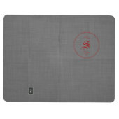 Elegant Custom Monogram  Pocket Journalistiek Journal (Buitenkant)