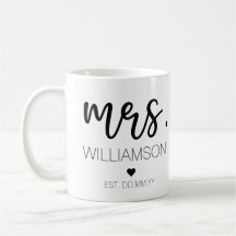Elegant Custom Name Wedding New Couple Gift