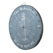 Elegant Custom Nautical Beach House Dartbord (Voorkant Rechts)