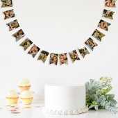 Elegant Custom Photo Bunting Flags Vlaggetjes