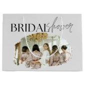 Elegant Custom Photo Vrijgezellenfeest Groot Cadeauzakje (Voorkant)