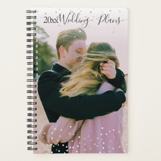 Elegant Custom Photo Wedding Planner (Voorkant)