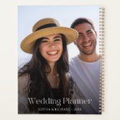 Elegant Custom Photo Wedding Planner (Achterkant)