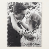 Elegant Custom Photo Wedding Planner (Voorkant)