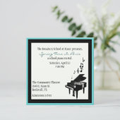 Elegant Custom Piano Innovation Kaart (Staand voorkant)