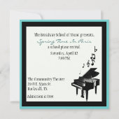 Elegant Custom Piano Innovation Kaart (Voorkant)