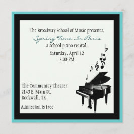 Elegant Custom Piano Innovation Kaart