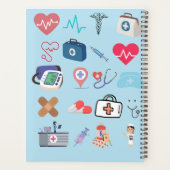 Elegant Custom Planner Notitieboek (Achterkant)