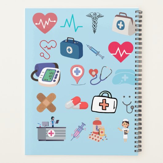 Elegant Custom Planner Notitieboek (Achterkant)