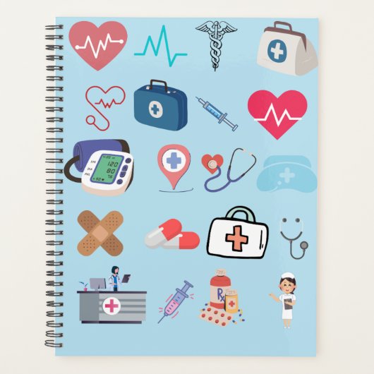 Elegant Custom Planner Notitieboek (Voorkant)