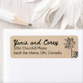 Elegant Custom Return Address Label | Personalized (Insitu)