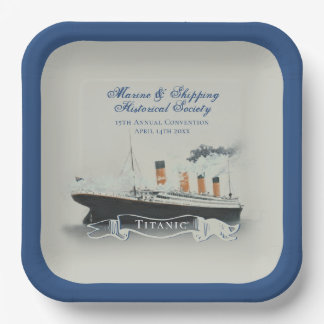 Elegant Custom Script Titanic Papieren Bordje