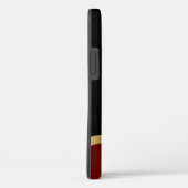 Elegant Custom Siberische Husky Lovers iPhone Case (Achterkant / Rechts)