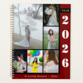 Elegant Custom Six-Photo Planner for Daily Organiz (Voorkant)