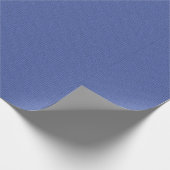 Elegant Custom Sjabloon Structured Look Blue Cadeaupapier (Hoek)
