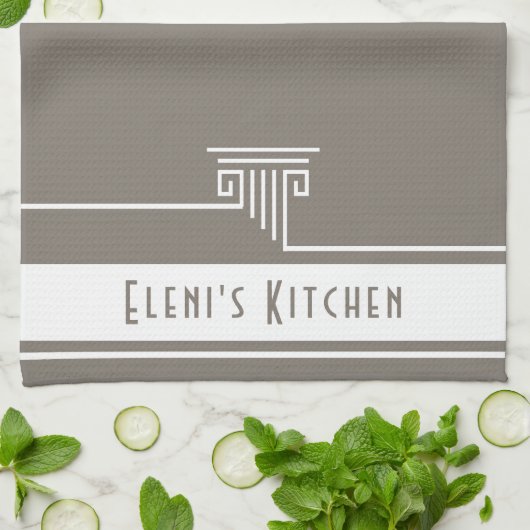 Elegant Custom Theedoek (Gevouwen)