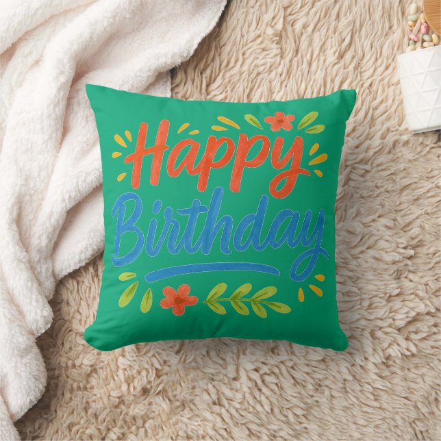 Elegant Custom Throw Pillow | Durable design Kussen (Deken)