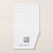 Elegant Custom Voeg Logo Business Hospitality Hote Bad Handdoek (Handdoek)