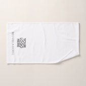 Elegant Custom Voeg Logo Business Hospitality Hote Bad Handdoek (Handdoek)