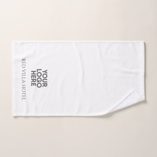 Elegant Custom Voeg Logo Business Hospitality Hote Bad Handdoek (Handdoek)