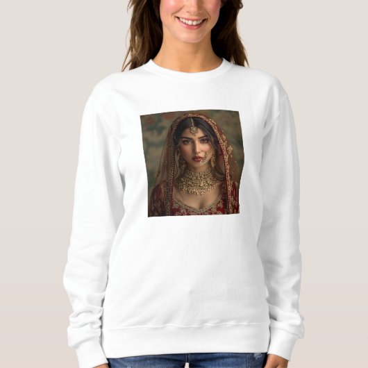 Elegant Custom Voeg Uw Eigen Foto cadeau voor Wife Trui (Voorkant)