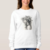 Elegant Custom Voeg Uw Eigen Foto cadeau voor Wife Trui (Voorkant)